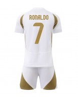 Al-Nassr Cristiano Ronaldo #7 Tredjedraktsett Barn 2024-25 Korte ermer (+ bukser)